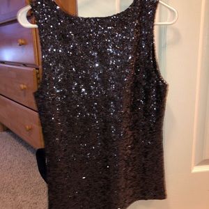 A cute shimmery tank top!